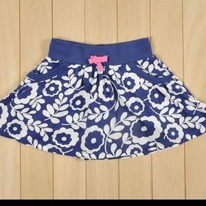 Boden skort blue